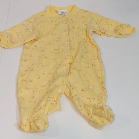 Bundle of footed onesies 0-3 months - Picture 8 of 8